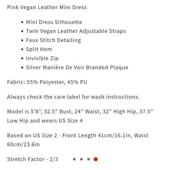 Suspender Mini Dress - Picture 5 of 5